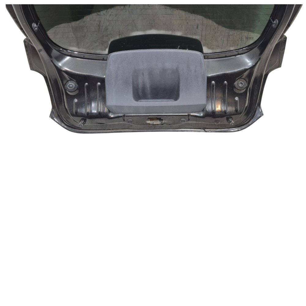 Tampa Traseira Detalhe Renault Sandero Ano 2019 Kj420870 Preto 5