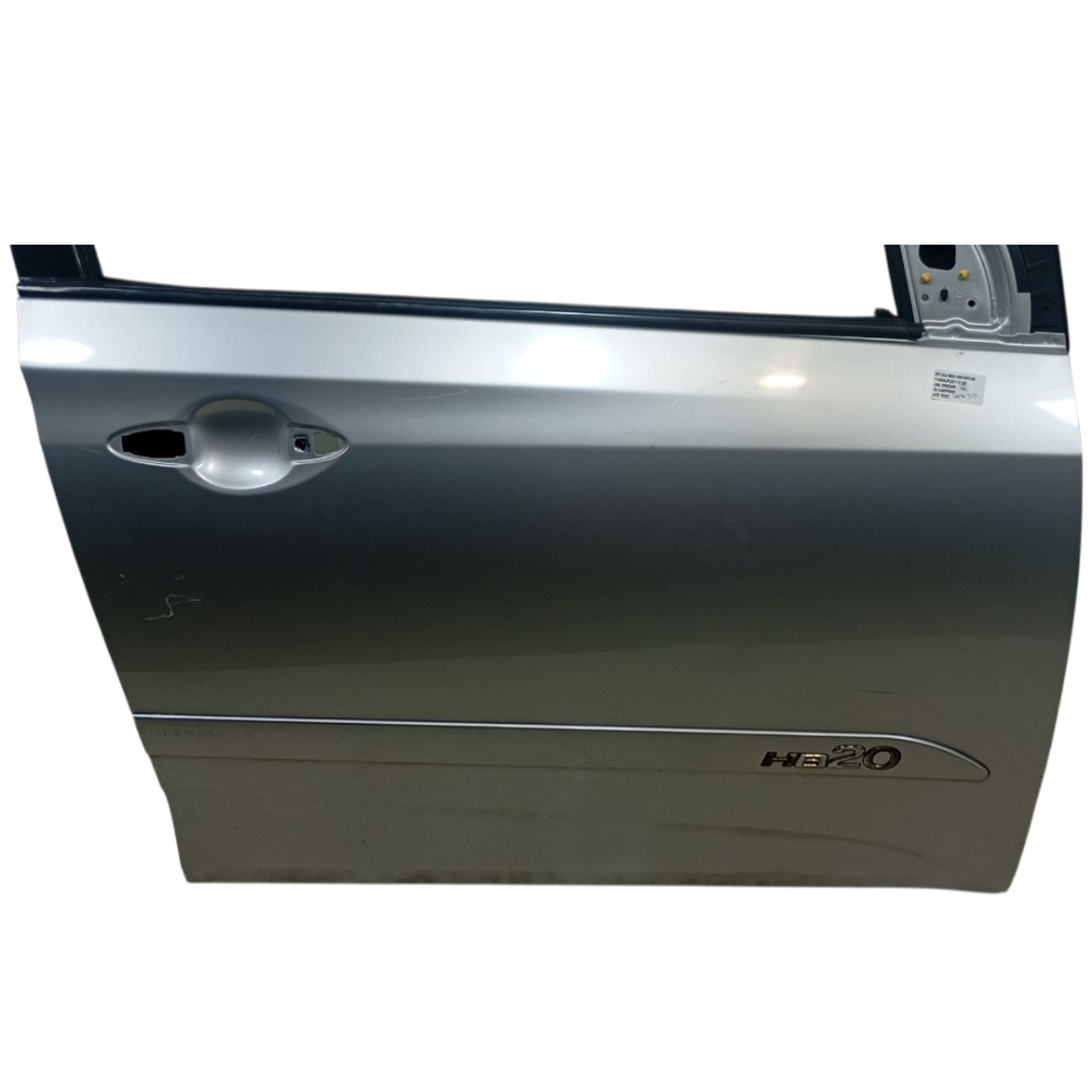 Porta Dianteira Direita Hyundai Hb20 Sedan 2019 760041s000 Dianteira Direita Cinza 2