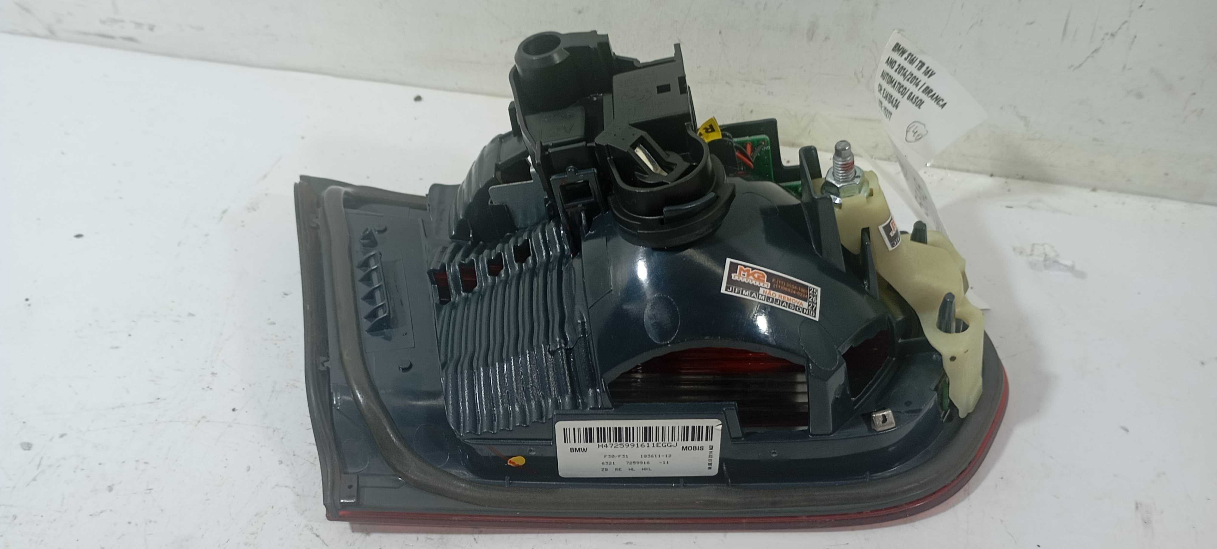 Lanterna Tampa Traseira Direita Bmw 316i 2014 725991611 Esquerdo/motorista Vermelha 3