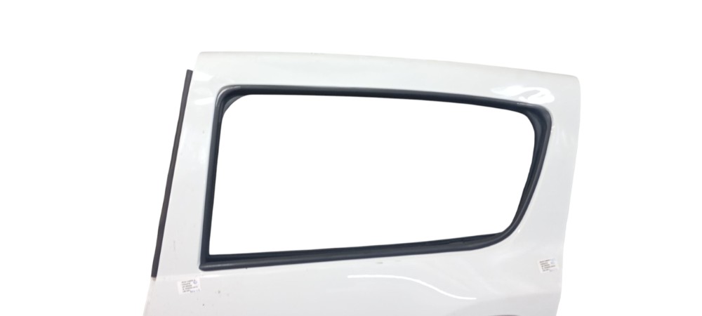 Porta Tras Esquerda Reanult Sandero 1.0 2020 821017625r Traseira Esquerda Branca 5