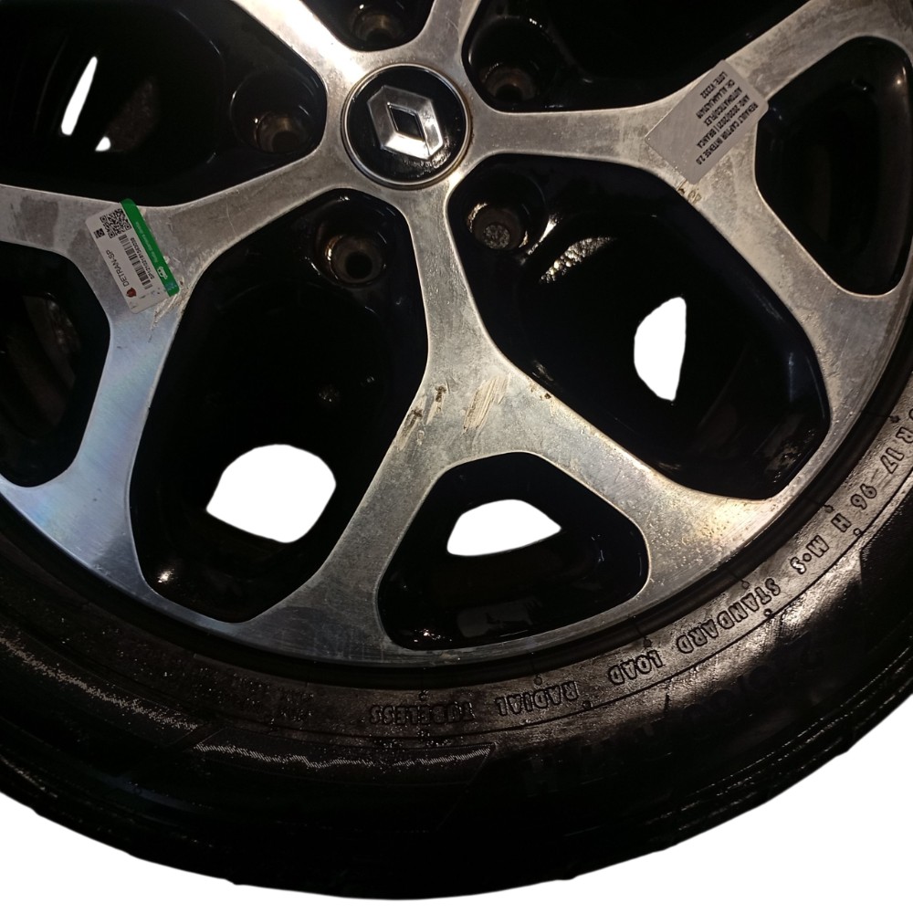 Roda Aro 17 Renault Captur 2021 403006572r Cinza 3