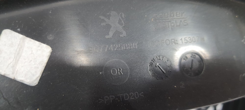 Churrasqueira Detalhe Peugeot 208 1.2 2018 9677425380 7