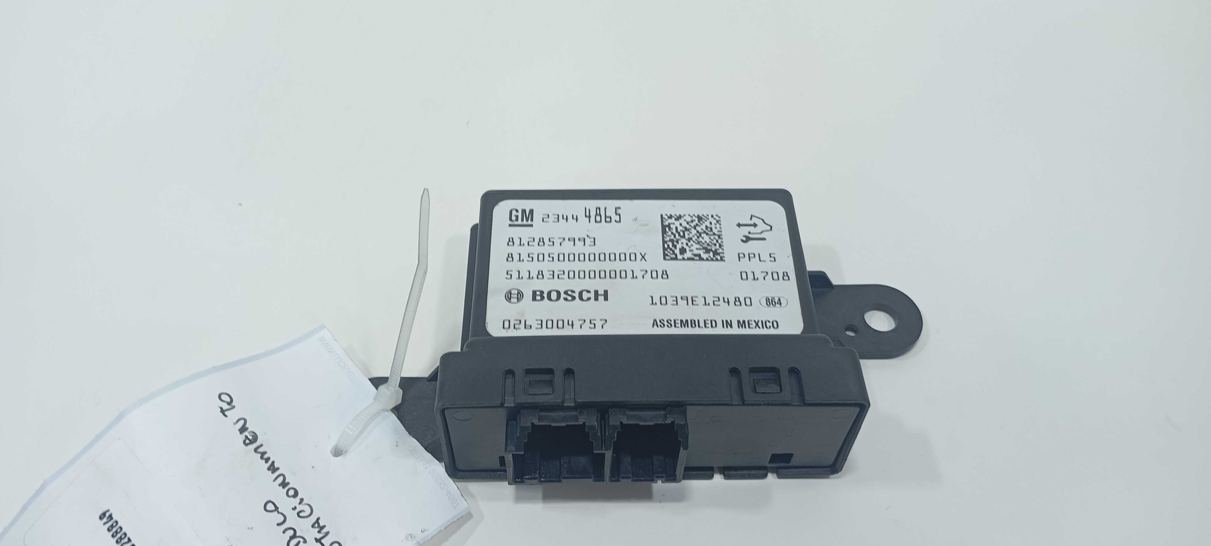 Módulo Sensor Estacionamento Gm Prisma 1.4 Lt 2019 23444865 Preto 2