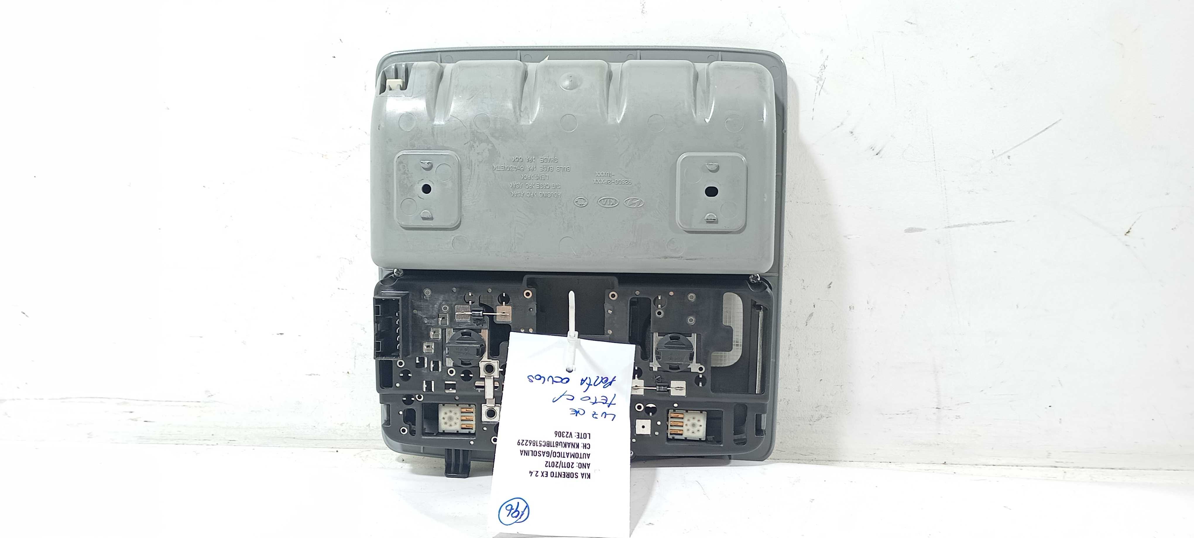 Luz Teto C/ Porta Óculos Kia Sorento Ex2 2.4 2012 928002pxxx 6