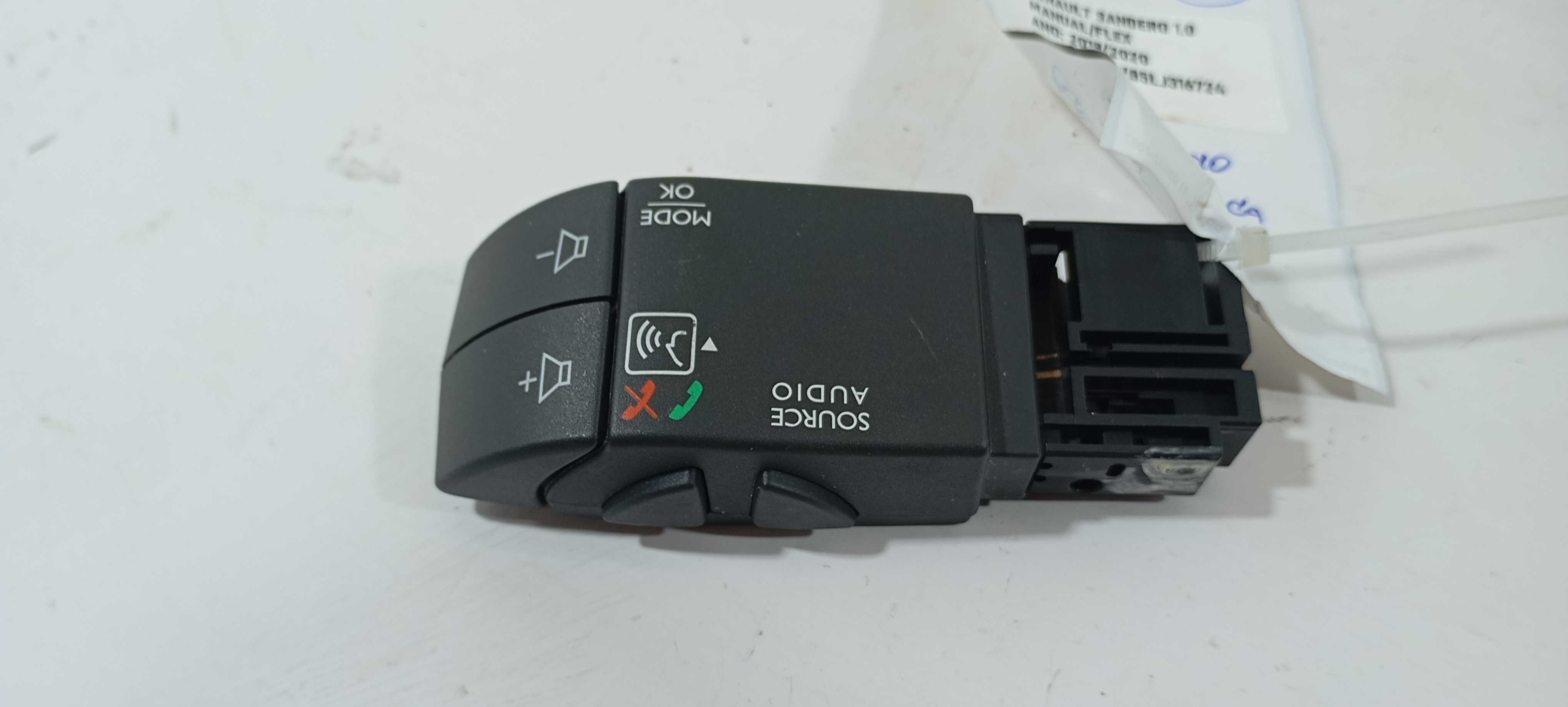 Controle Multimida Chave Seta Sandero 1.0 2020 255401642r