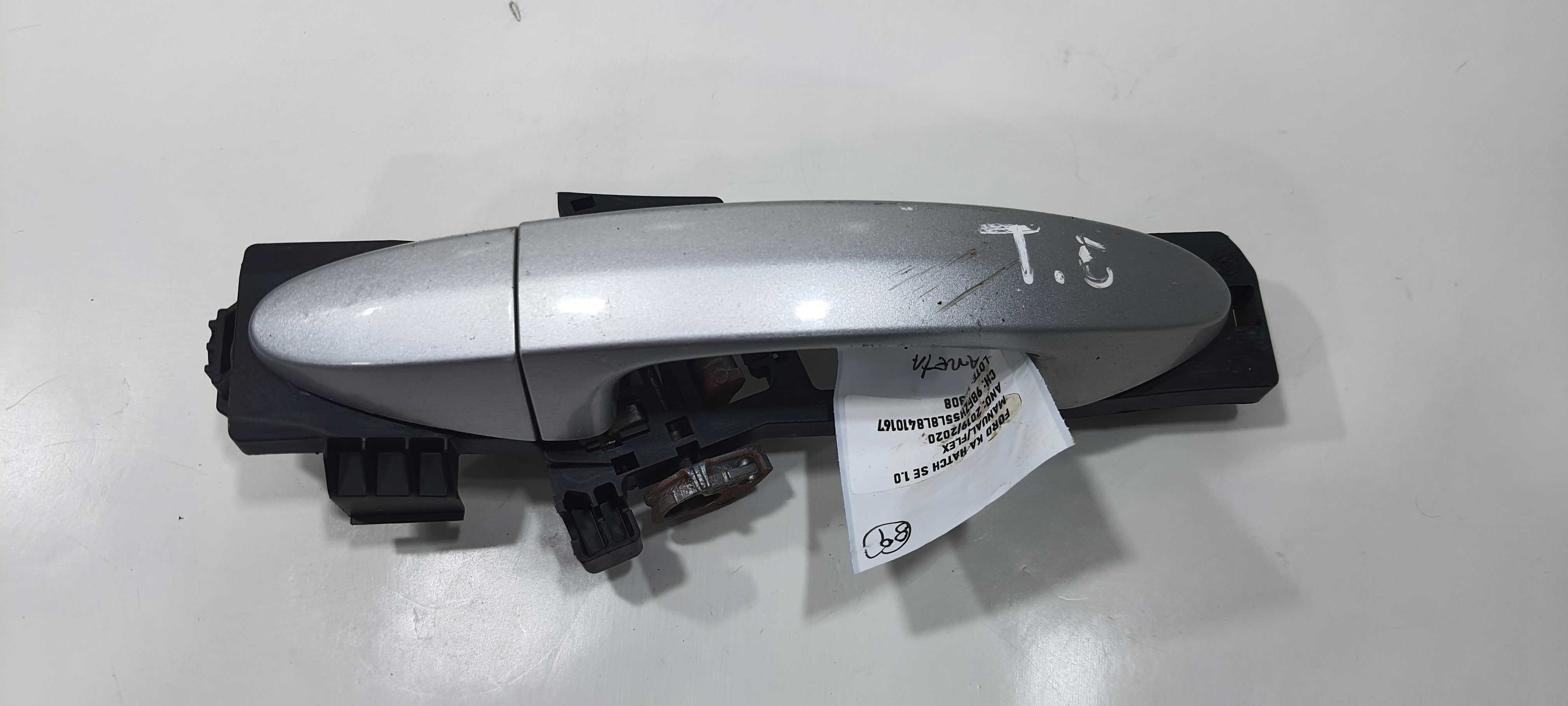 Maçaneta Ext Tras Esquerda Ford Ka 1.0 2020 Ja6ba224a37aa Cinza Traseira 5