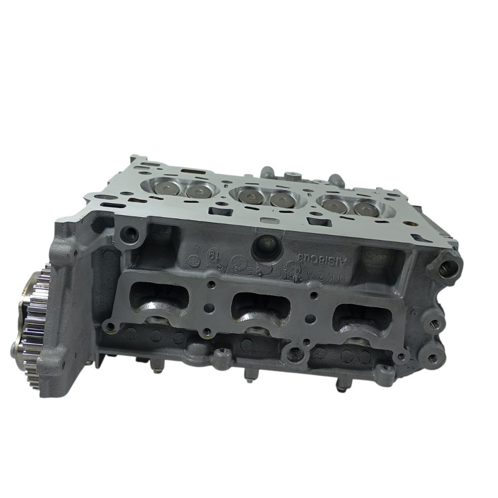 Cabeçote completo com válvula Ford Ka 1.0 3cc 2014 a 2021 9