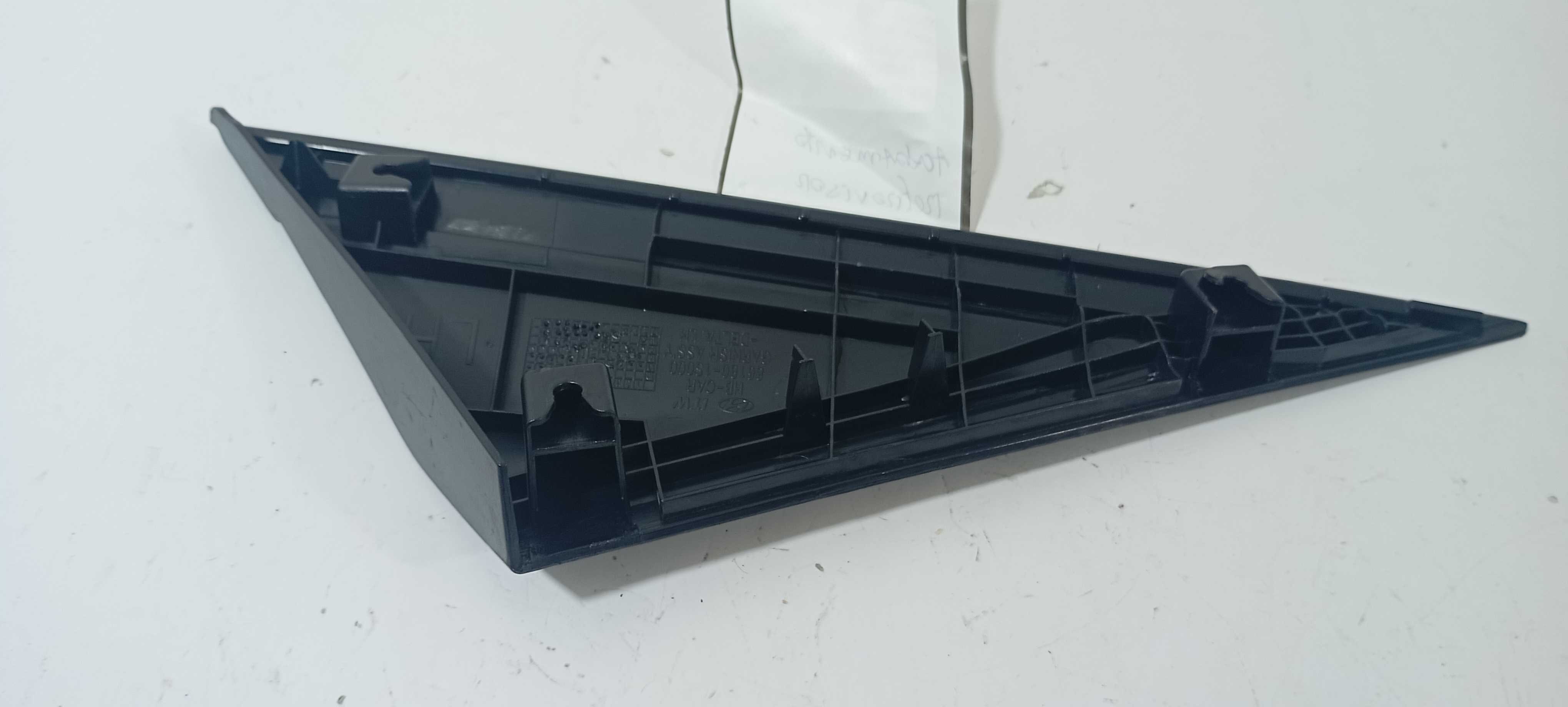 Acabamento Retrovisor Esquerdo Hb20s 1.0 2019 861801s000 Preto 1
