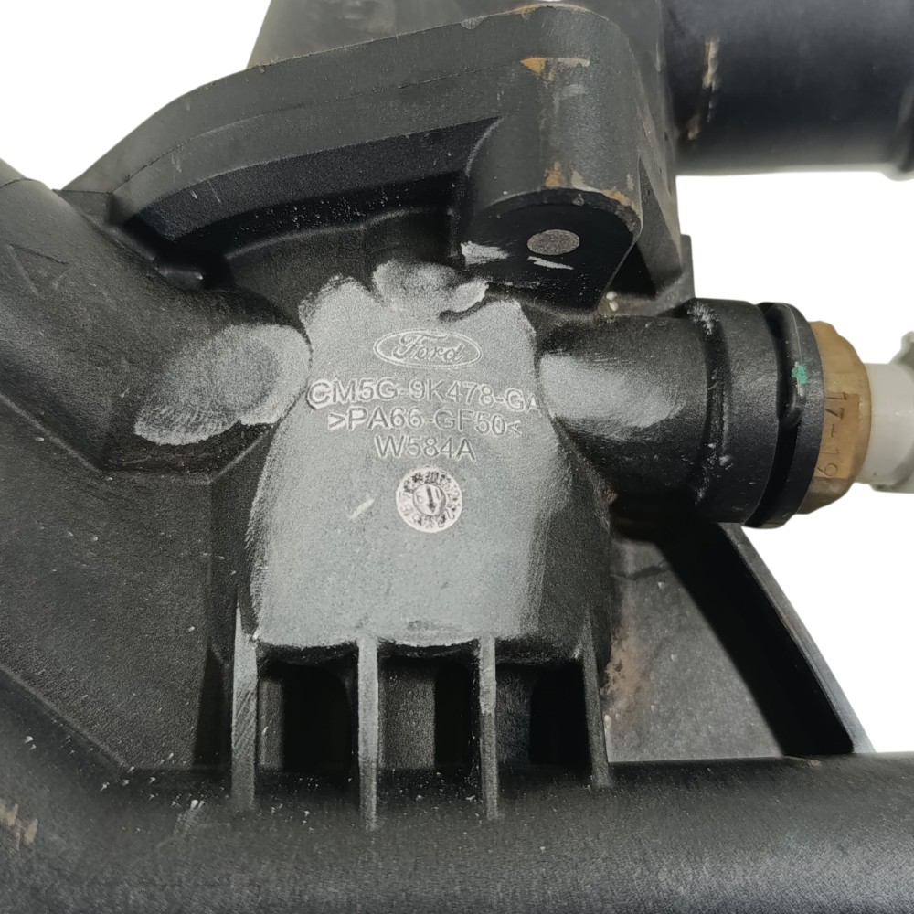Flange válvula termostática Ford Ka se Hatch 2020 CM5G9K478 8