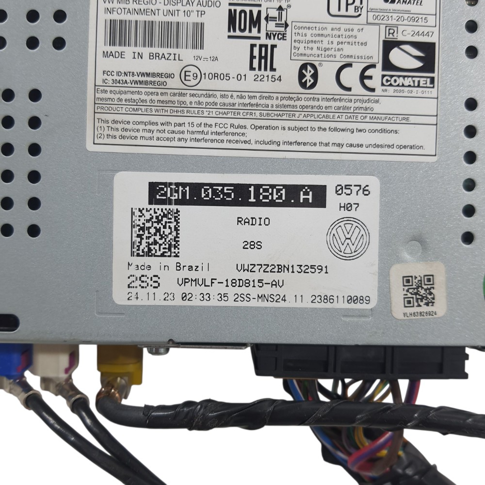 Multimidia polo Highline 1.0 2024 2GM035180A 10