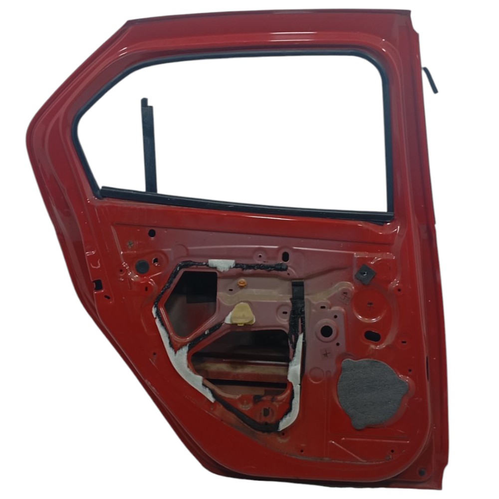 Porta Traseira Esquerda Renault Logan 1.0 2020 821017625r Vermelha 6