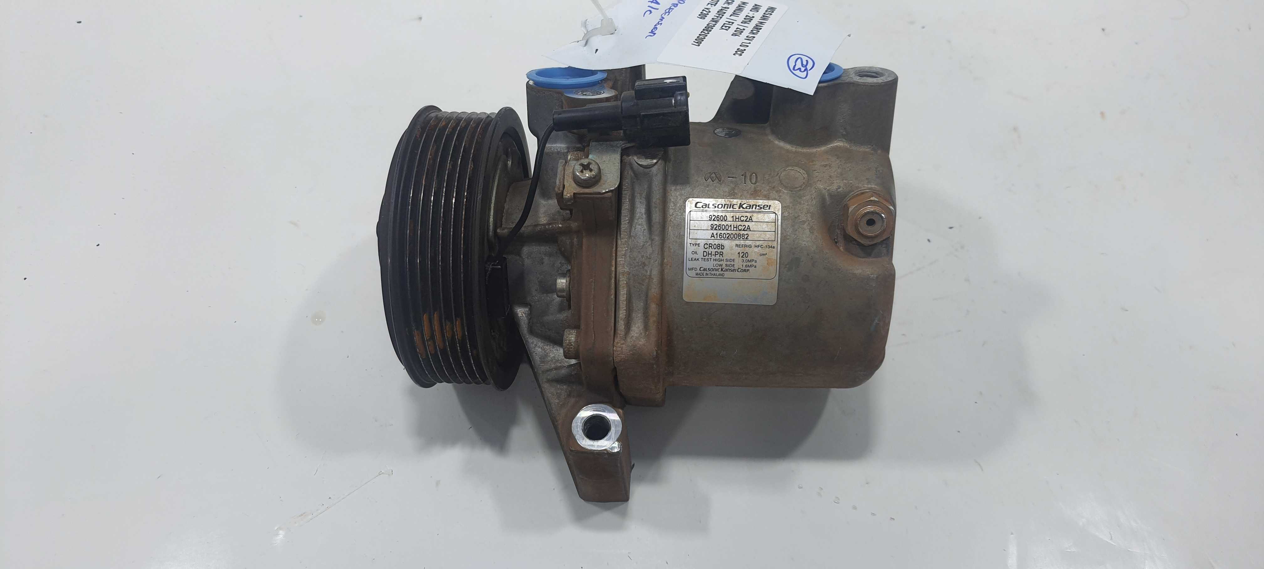 Compressor Ar Condicionado Nissan March 1.0 2016 926001hc2a 3