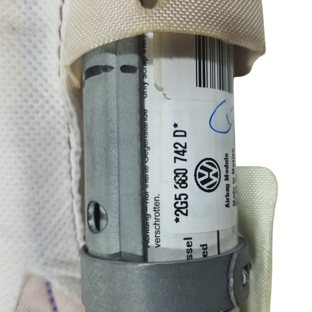 Cortina inflável lado direito nivus 1.0 TSI 2021 2G5880742D 9