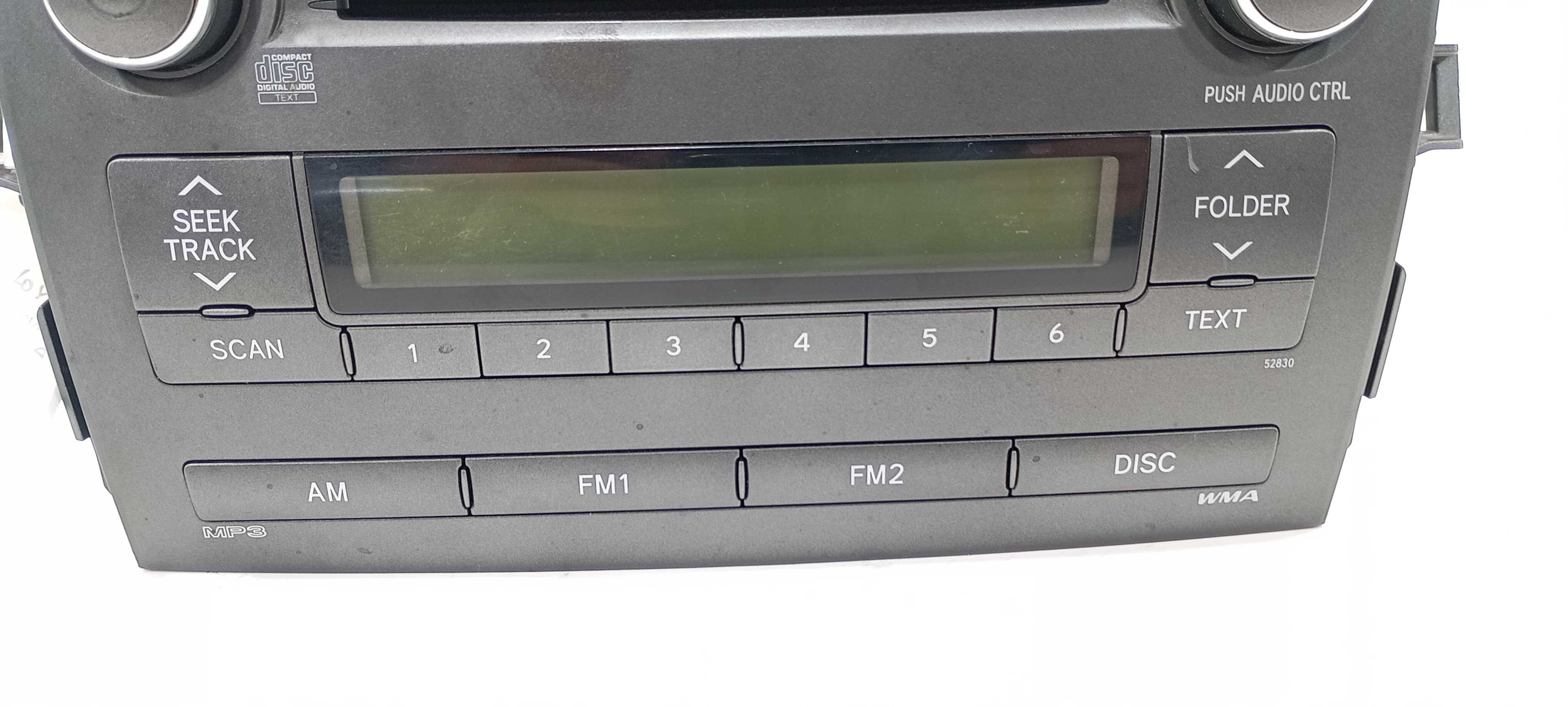 Rádio Toyota Corolla Xei 1.8 2010 8612002850a 9