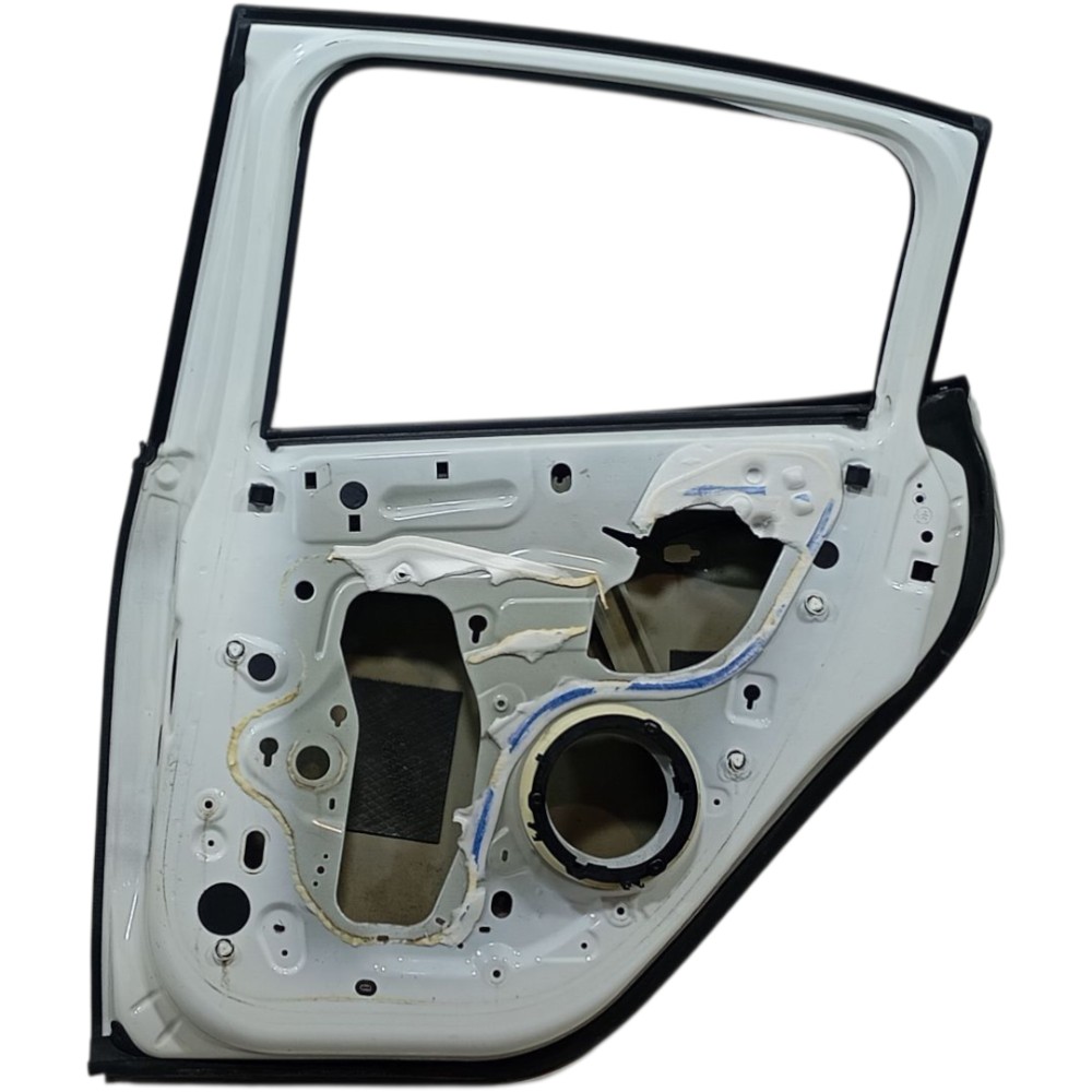 Porta Traseira Direita Peugeot 208 1.2 2018 9671907480 Traseira Direito Branco 2