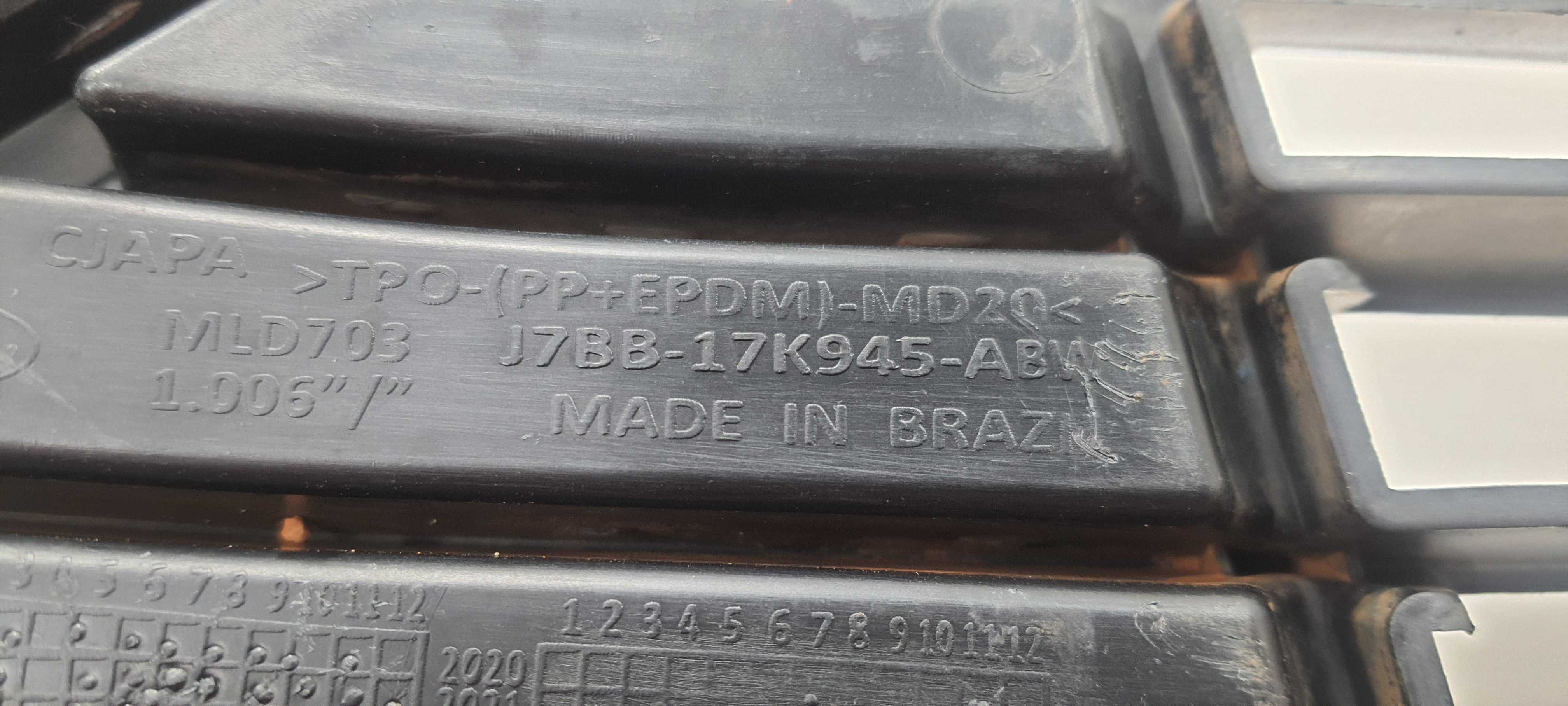 Grade Inf. Parachoque Ford Ka Hatch 1.0 2020 J7bb17k945abw Preto 7