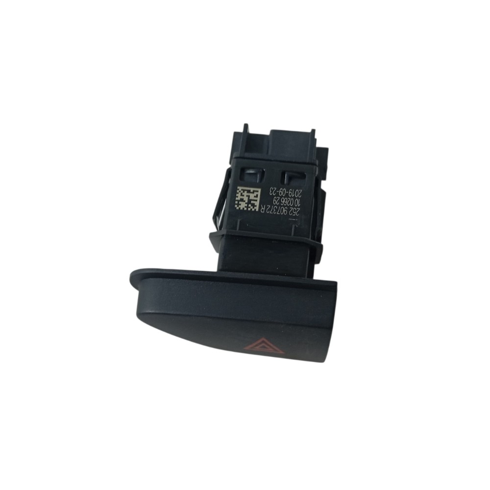 Botao Pisca Alerta Renault Captur 2021 252907372r Preto 5