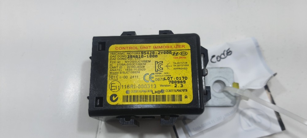 Kit Code Hyundai Hb20x 1.6 2018 391282b004 8