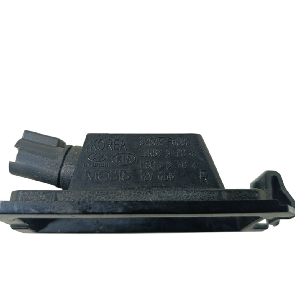 Luz Placa Direito Led Hb20 Sense 1.0 2022 92502f6000 2