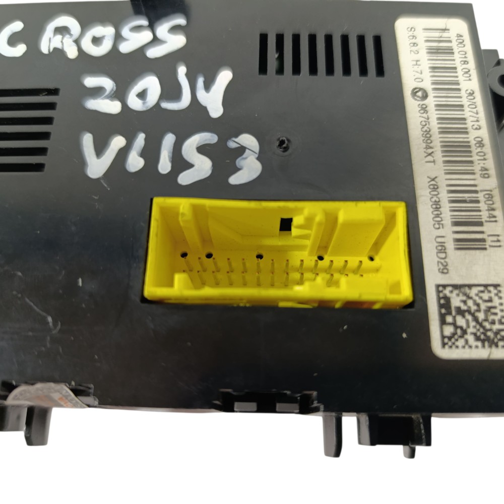 Comando Ar Condicionado Aircross 1.6 2014 400018001 6