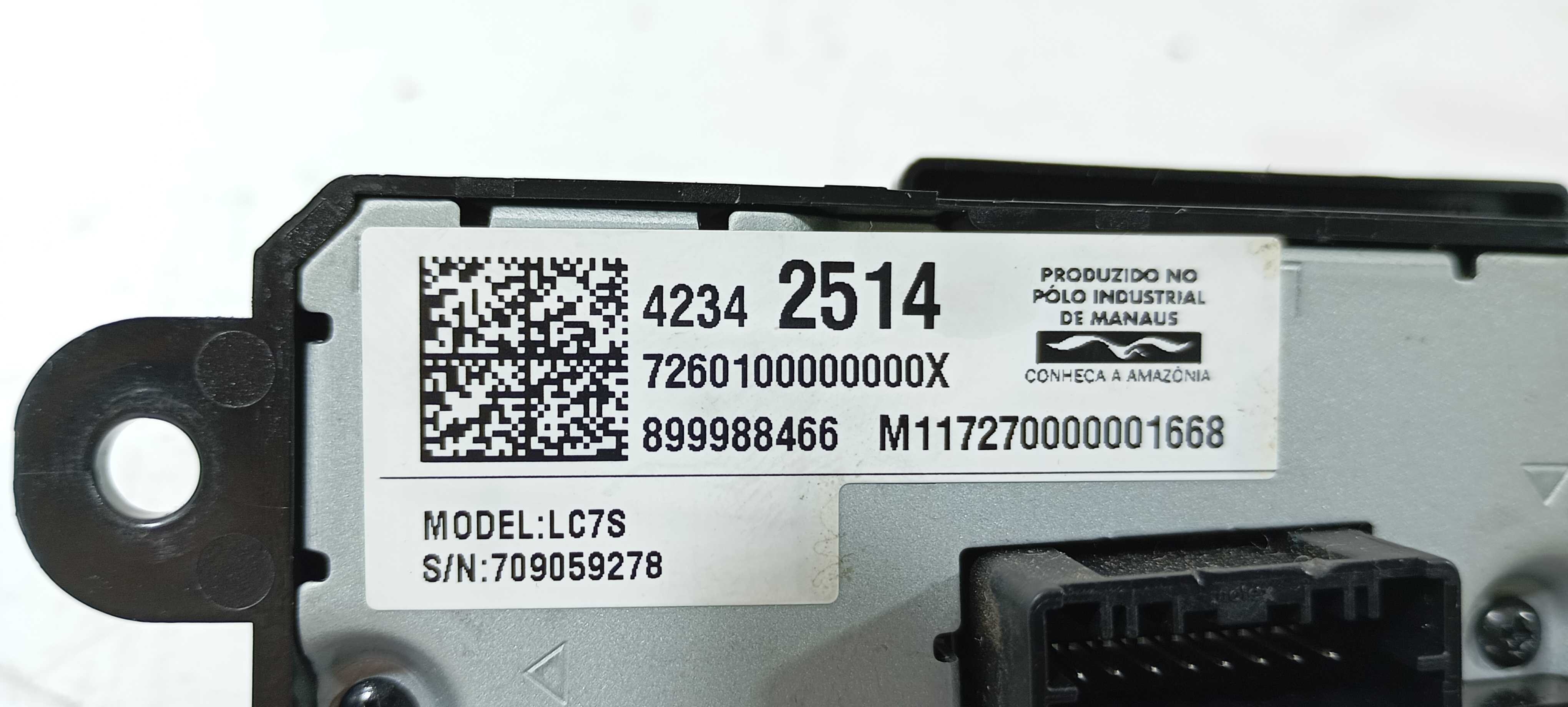 Botão Multimídia Gm Onix Active 1.4 2018 42342514 7