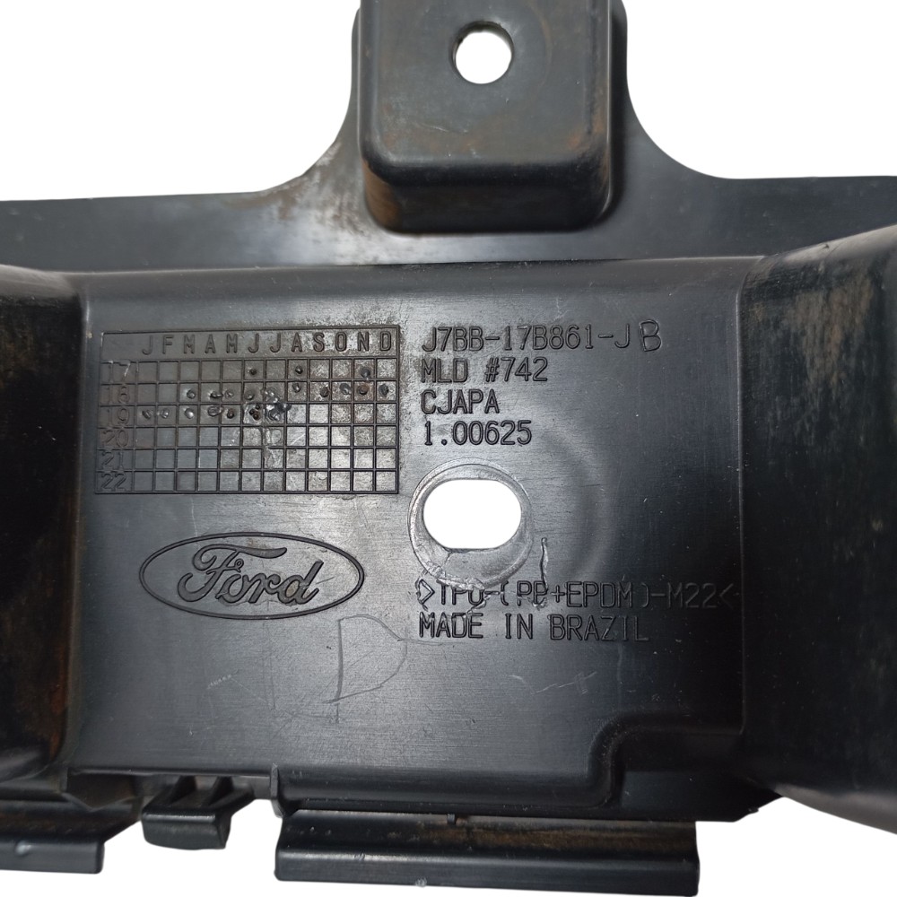 Guia Central Parachoque Traseiro Ford Ka 2020 J7bb17b861jb 8