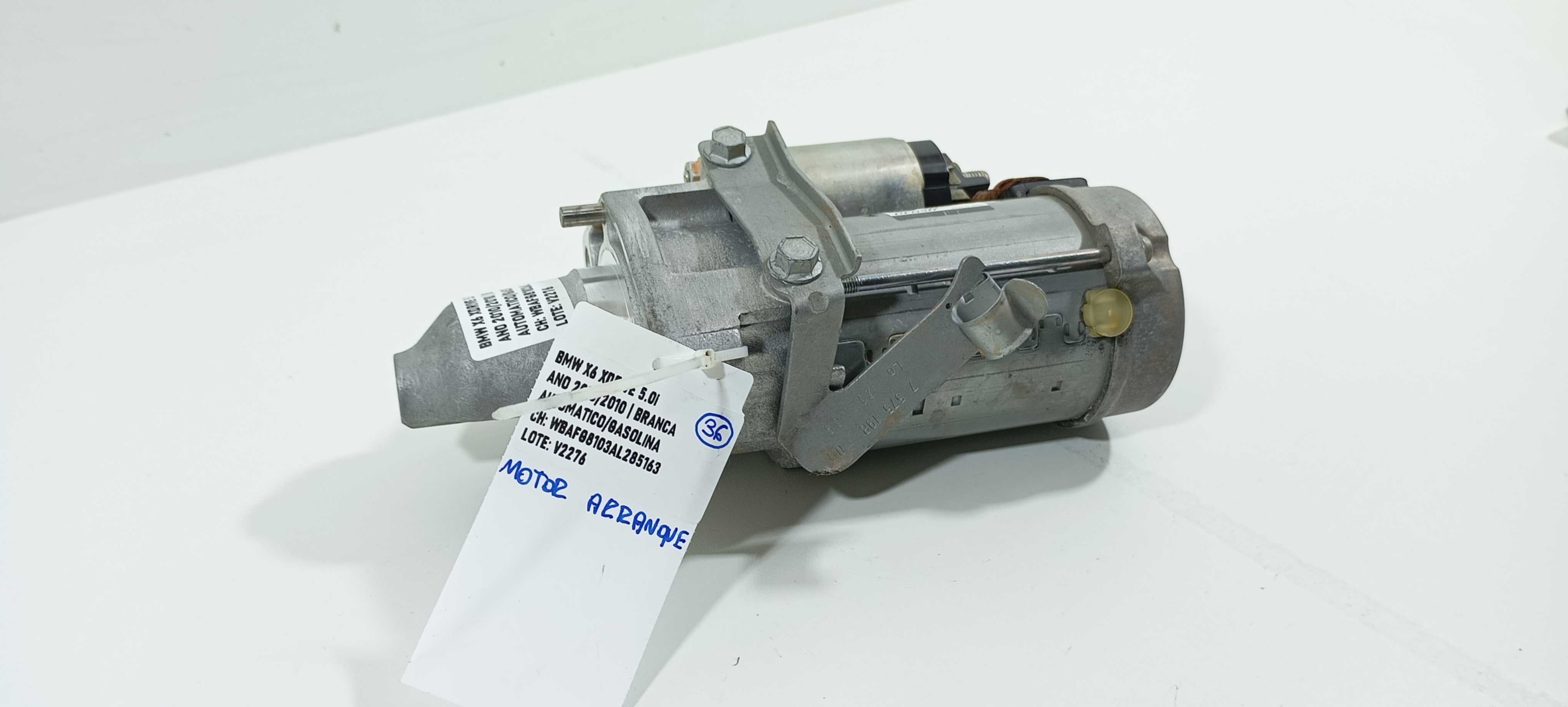 Motor Arranque Partida Bmw 550i X5 X6 V8 4.4 2010 7556131 5