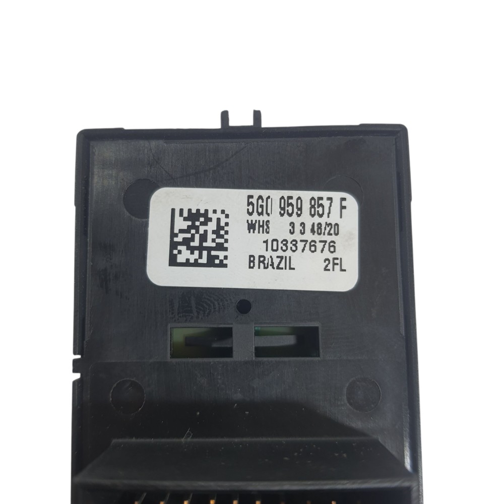 Botão vidro dianteiro esquerdo nivus TSI 2021 5G0959857F 7
