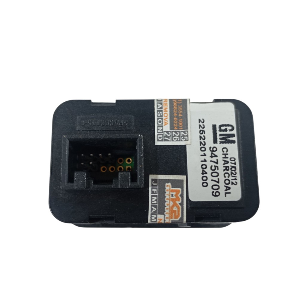 Botão Vidro Dianteiro Esquerdo Gm Corsa 1.4 2012 94750709 4