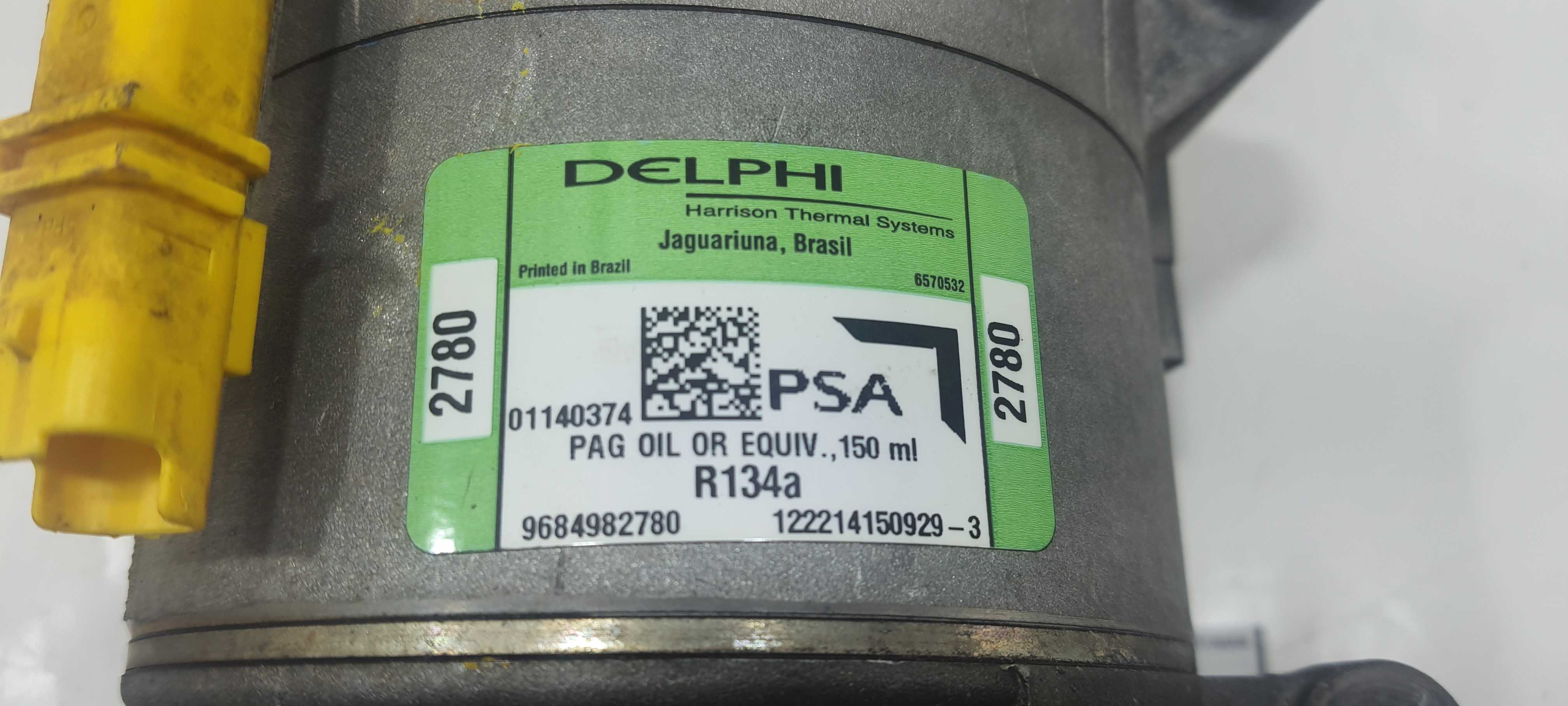 Compressor Ar Condicionado C3 Aircross 1.6 2015 9684982780 6