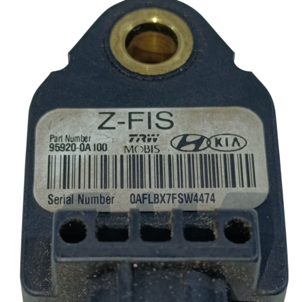Sensor Impacto Dianteiro I30 2.0 2010 959200a100 Preto 6