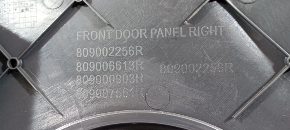 Forro Porta Dianteiro Direito Renault Sandero 2020 809002256 7
