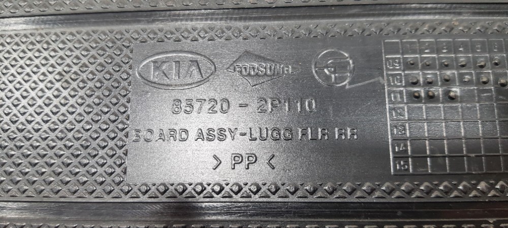 Tampa Bagagito Kia Sorento 2.4 2012 857202p110 Preto 7
