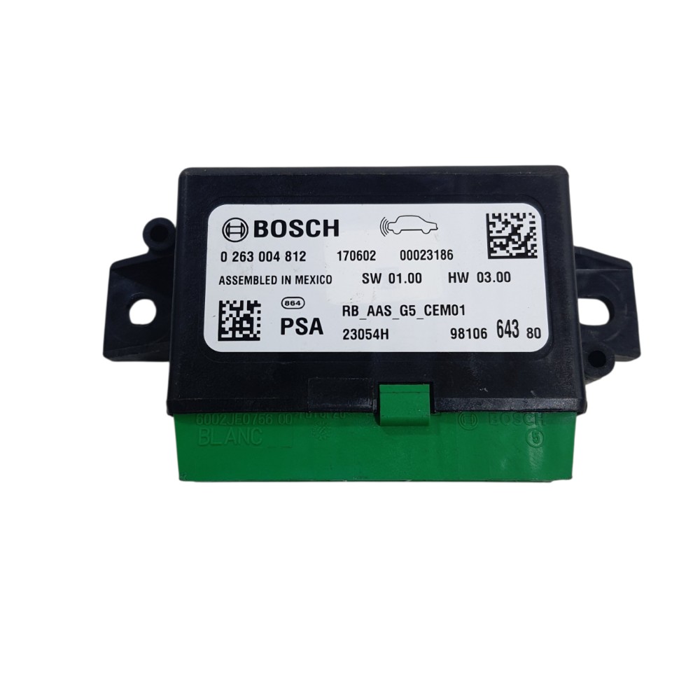 Modulo Estacionamento Aircross 1.6 2018 9810664380 Preto E Verde 1