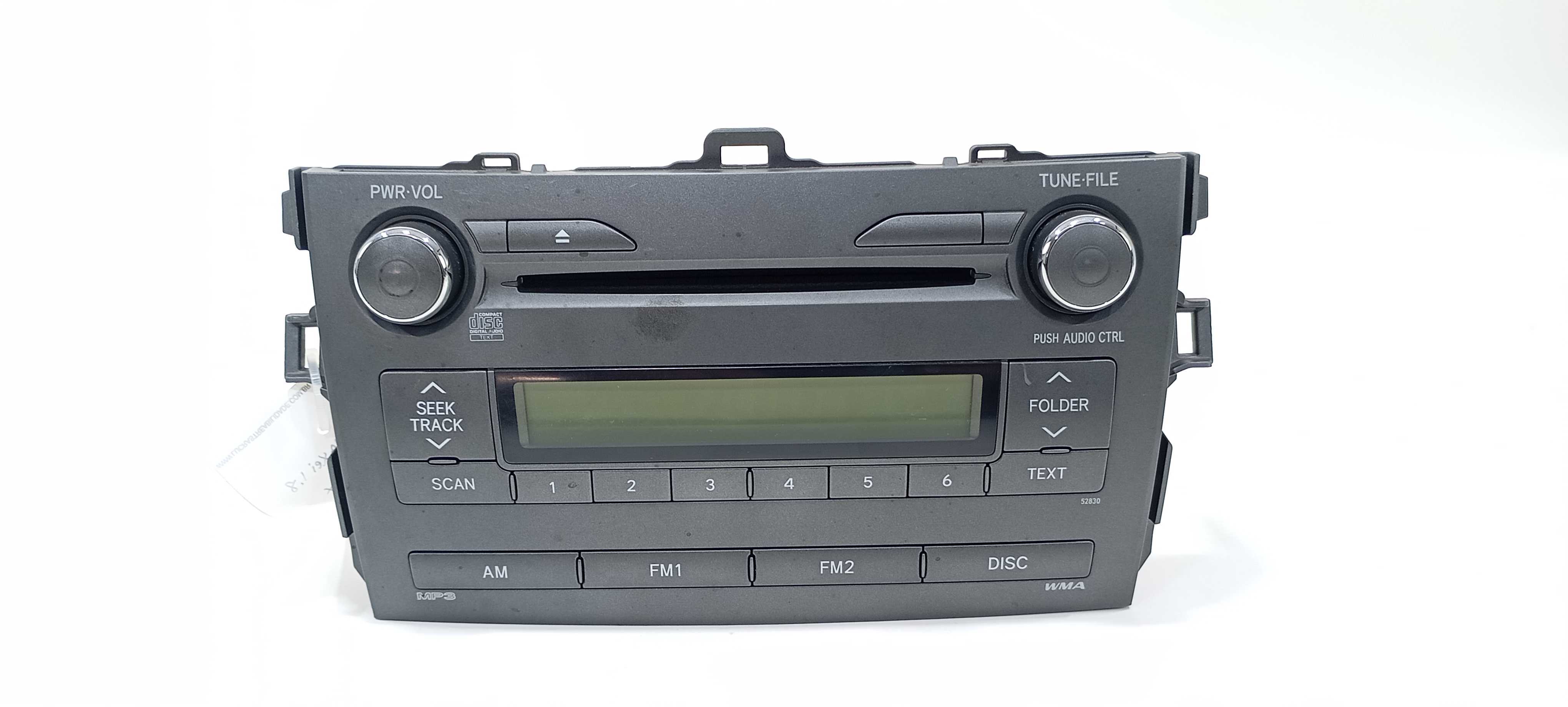 Rádio Toyota Corolla Xei 1.8 2010 8612002850a 2