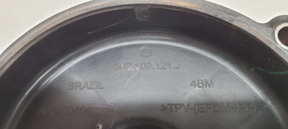 Tampa Correia Motor Volkswagen Virtus Turbo 2023 04c109121j Preto 6
