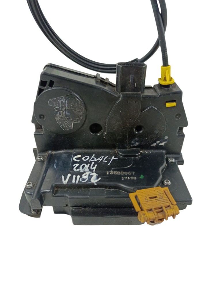 Fechadura eletrica traseira direita chevrolet cobalt 2014