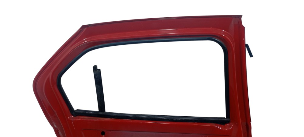 Porta Traseira Esquerda Renault Logan 1.0 2020 821017625r Vermelha 4