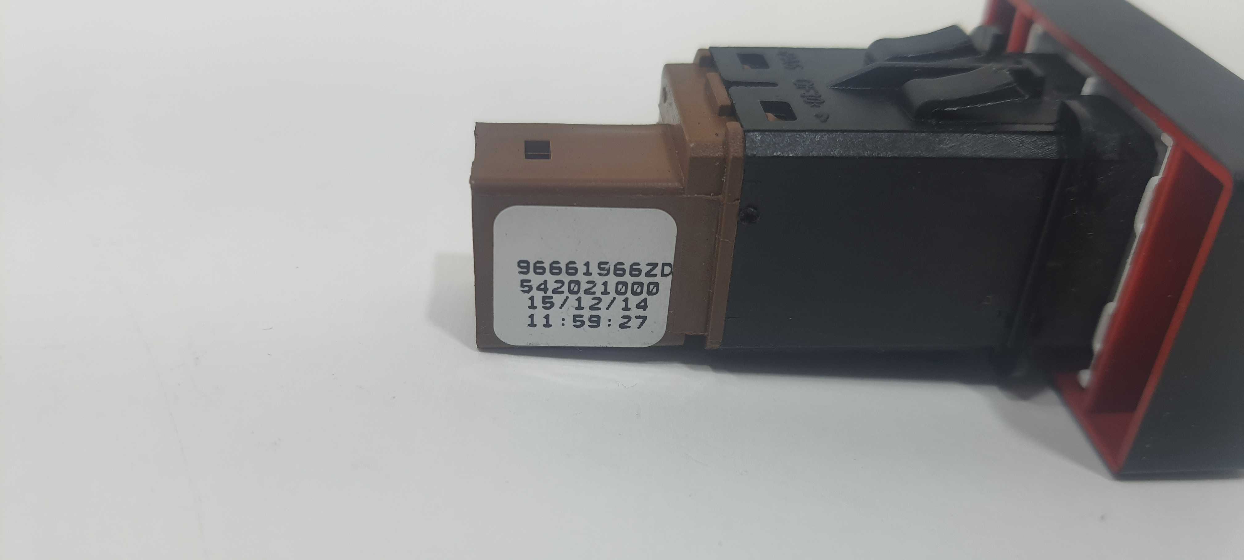 Botão Pisca Alerta C3 Aircross 1.6 2015 96661966zd Preto 5