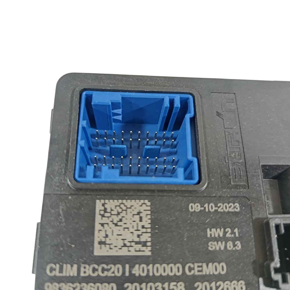 Módulo ar condicionado Peugeot 208 ano 2024 9836236080 5
