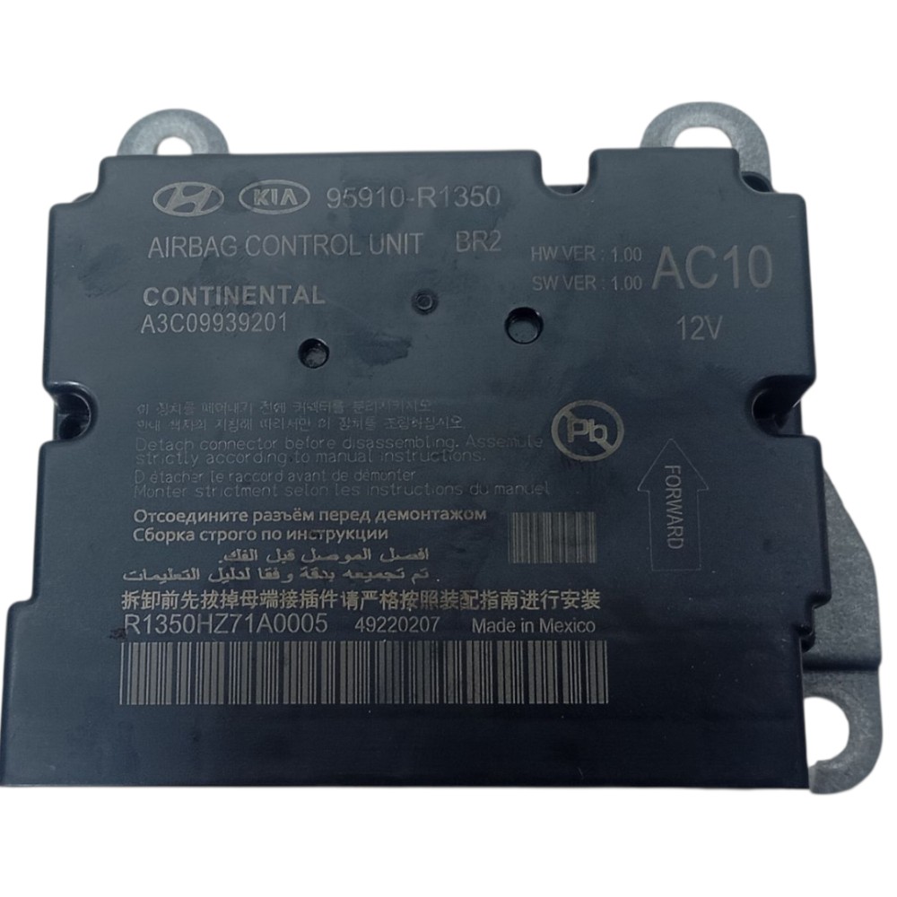 Painel E Volante Hyundai Hb20 Sense 1.0 2023 95910r1350 Preto 8