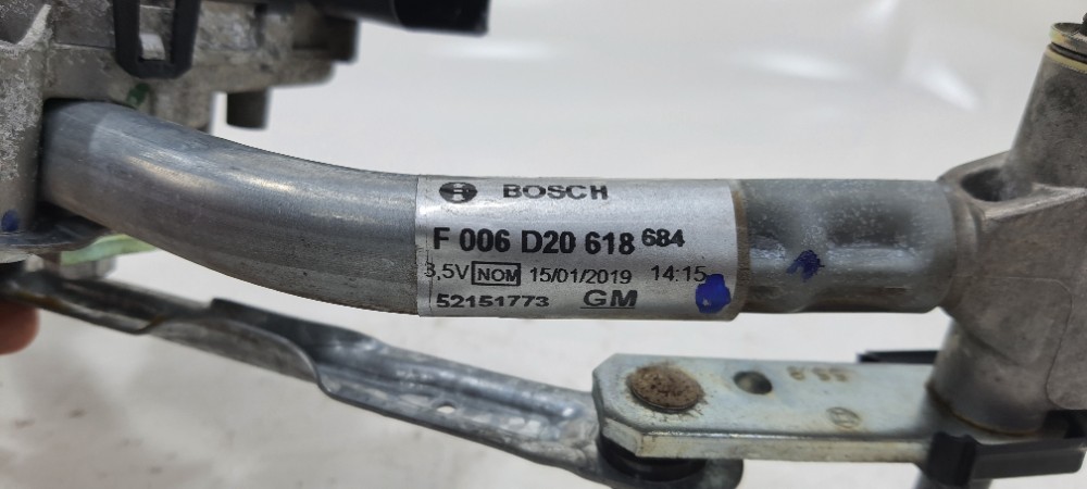 Motor Limpador Parabrisa Chevrolet Prisma 2019 52151773 4