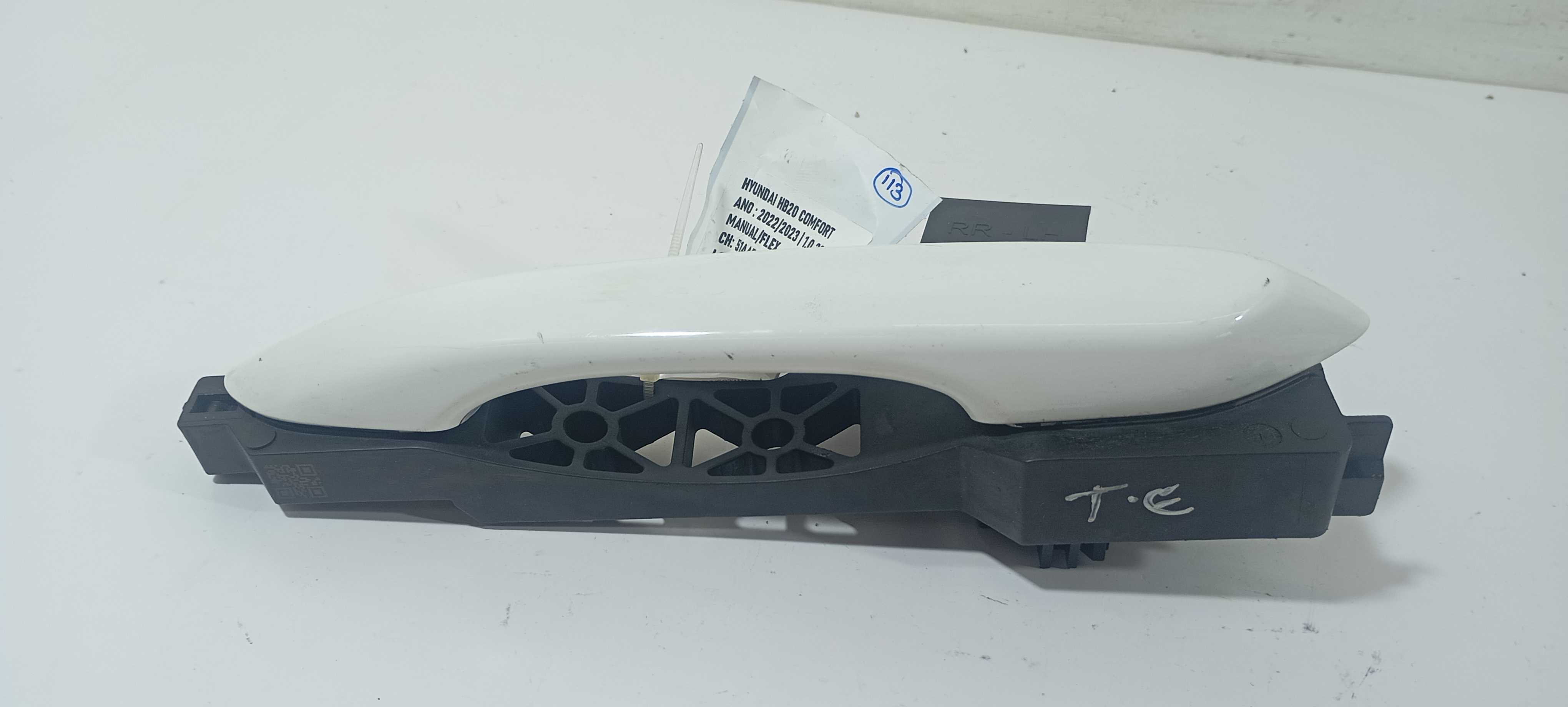 Maçaneta Externa Traseira Esquerda Hb20 2023 82655r1500 Branco Traseira 1