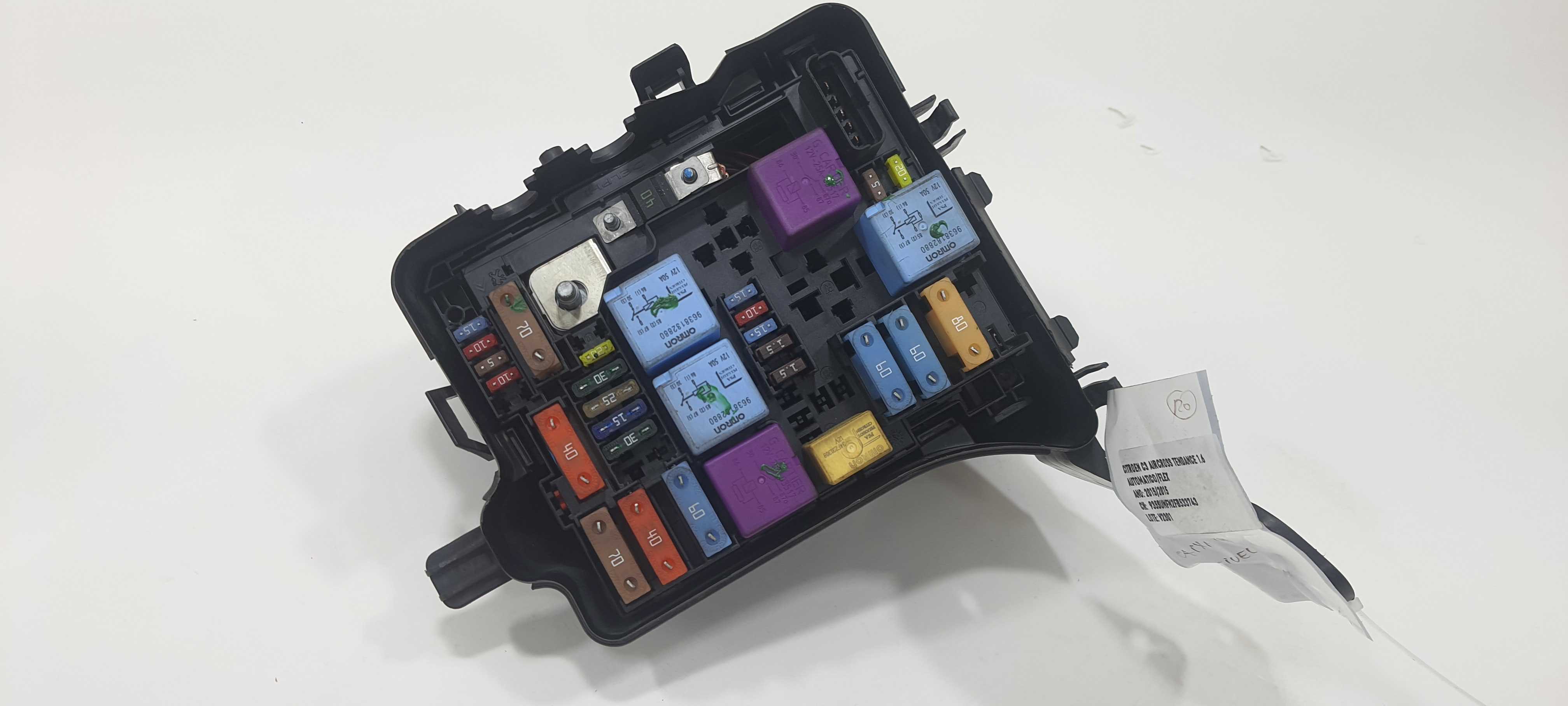 Caixa De Fusível Motor C3 Aircross 1.6 2015 9657287180 3