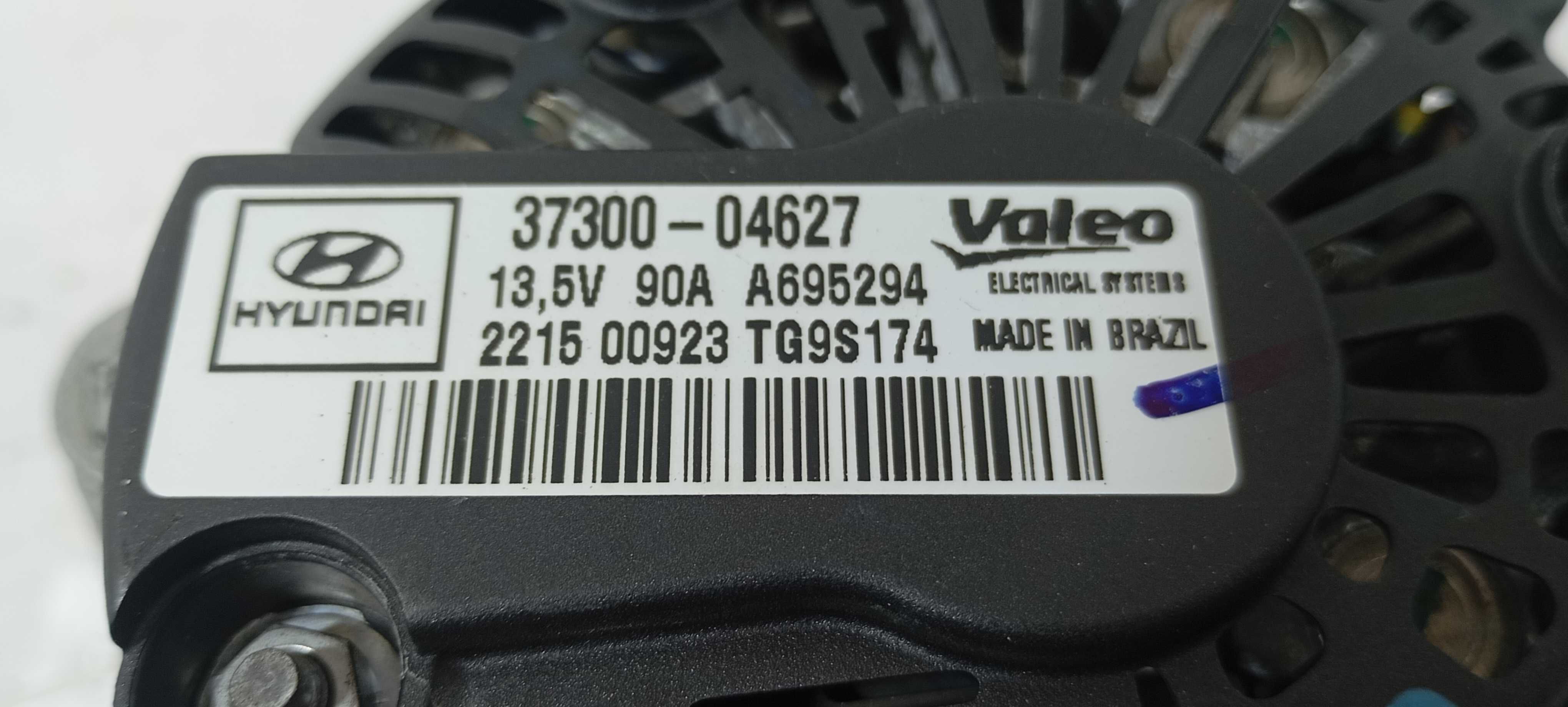 Alternador Hb20 Sense 1.0 2023 3730004627 4