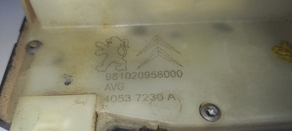 Fechadura Dianteiro Esquerdo Peugeot 208 1.2 2018 9810209580 7