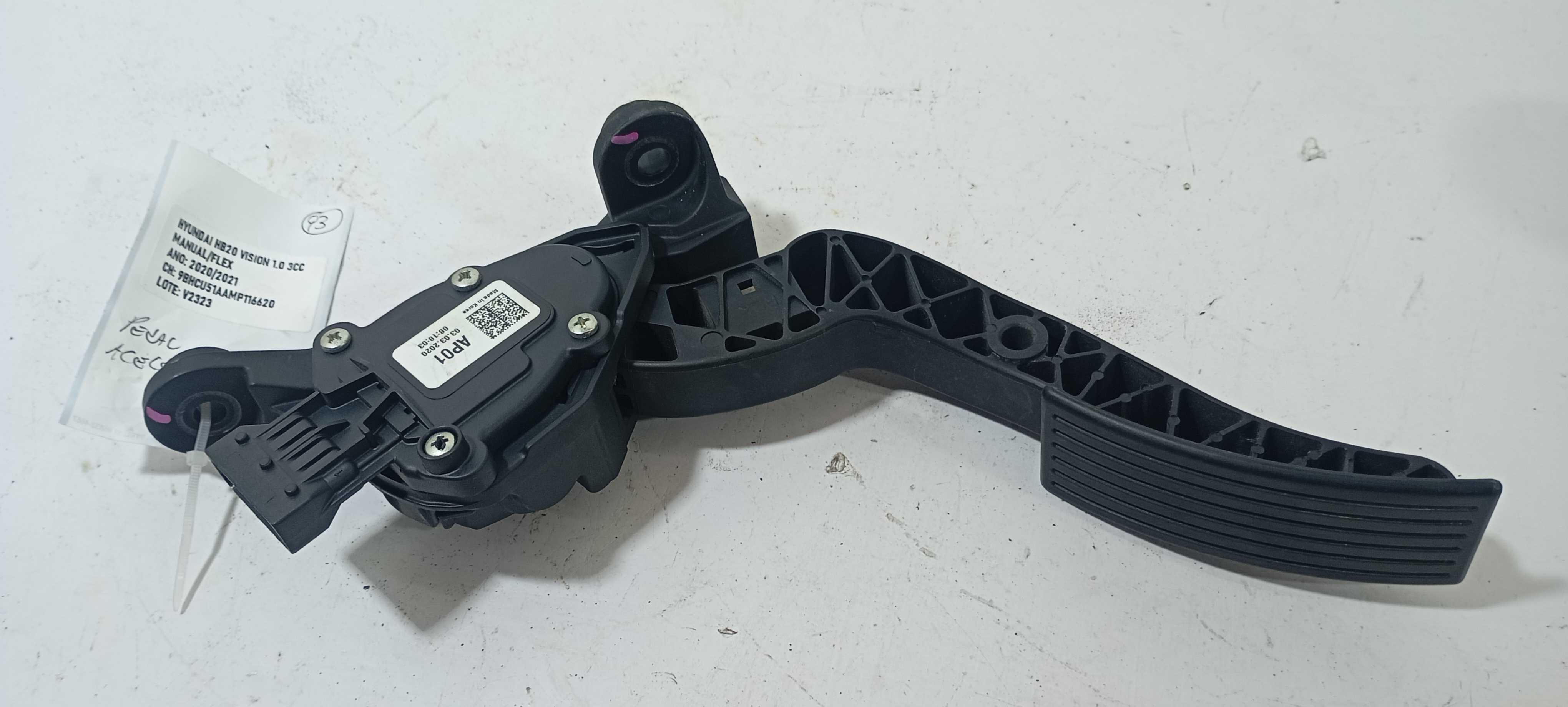 Pedal Acelerador Hyundai Hb20 Vision 1.0 2021 327001rxxx 3