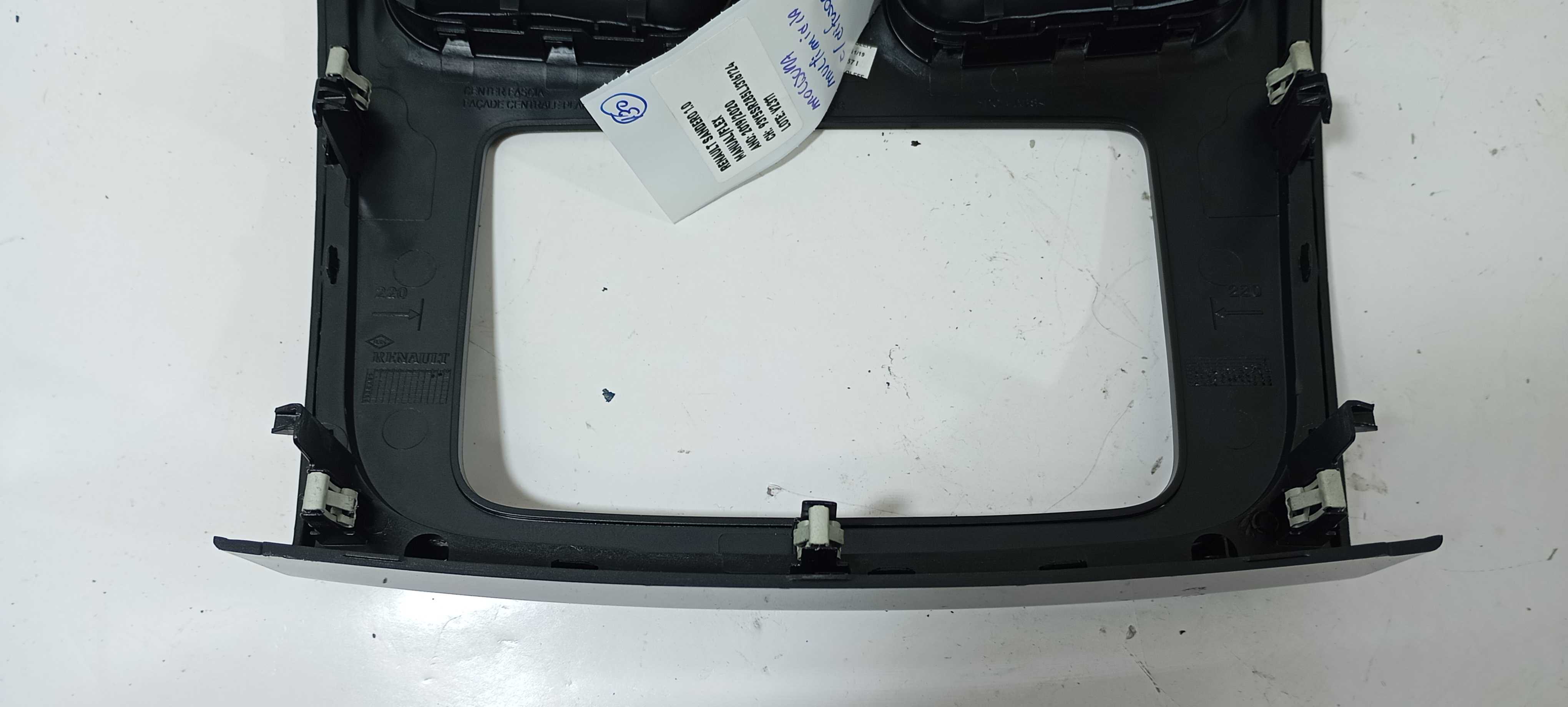 Moldura Multimidia Difusor Renault Sandero 1.0 2020 68260693 Prero 2