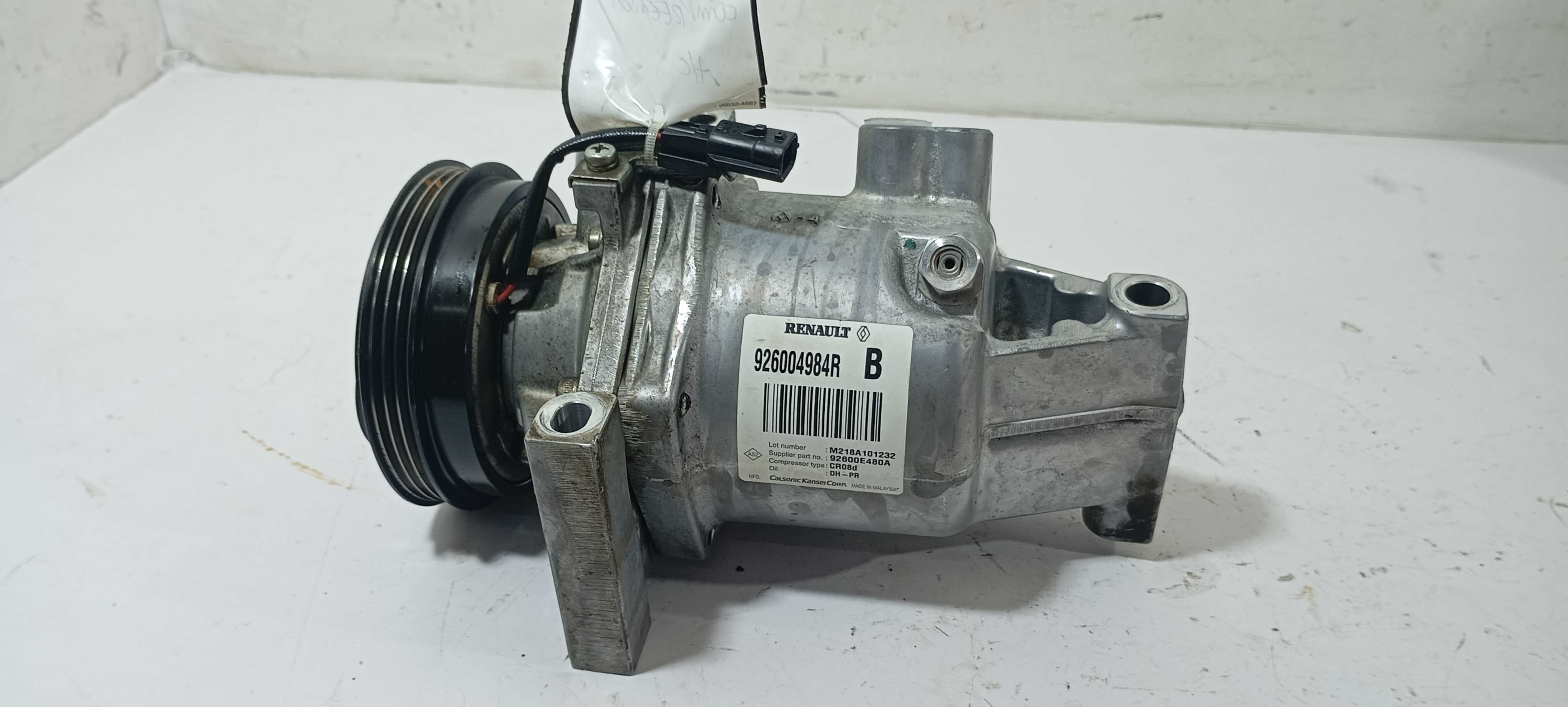 Compressor Ar Condicionado Sandero 1.0 2019 926004984r 4