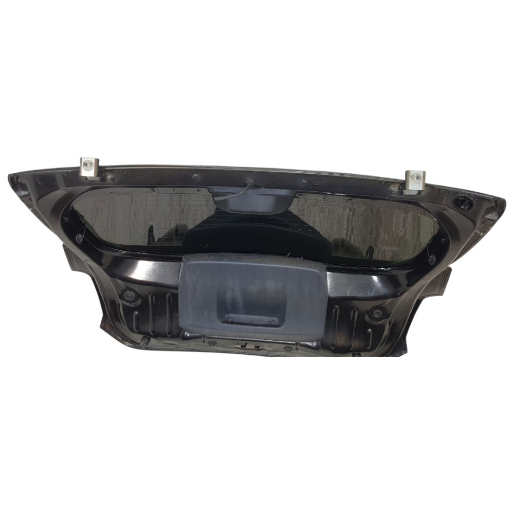 Tampa Traseira Detalhe Renault Sandero Ano 2019 Kj420870 Preto 1